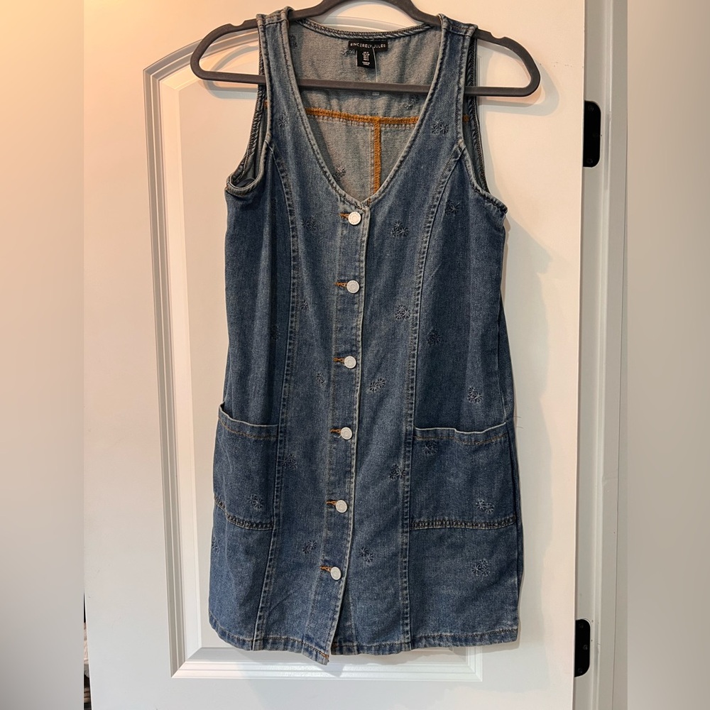 Sincerely Jules Blue Denim Top